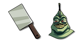 The Gaslight District Ken the Butcher and a Cleaver Knife Cursor
