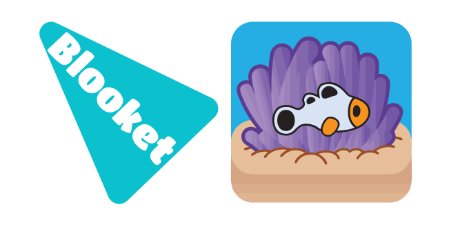 Blooket Blizzard Clownfish курсор