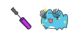 Курсор Bugcat Capoo and a Mascara Brush