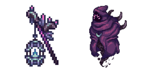 Terraria Signus and Cosmilamp Cursor