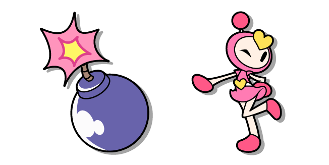Sega Bomberman Pretty Bomber and a Bomb курсор