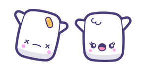 Курсор Kawaii White Marshmallows
