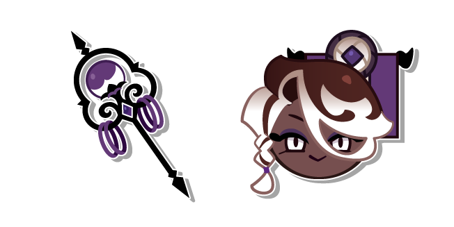 Cookie Run Affogato Cookie and a Magic Staff курсор