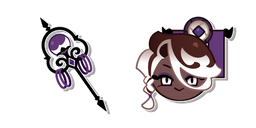 Курсор Cookie Run Affogato Cookie and a Magic Staff