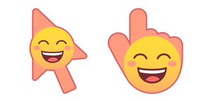 Курсор Grinning Smiley with Happy Eyes