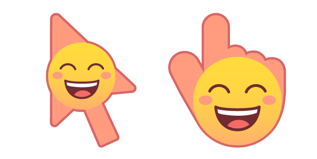 Grinning Smiley with Happy Eyes курсор
