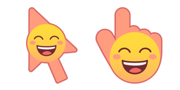 Курсор Grinning Smiley with Happy Eyes