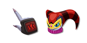 NiGHTS into Dreams Reala and his Hand Cursor