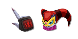 Курсор NiGHTS into Dreams Reala and his Hand