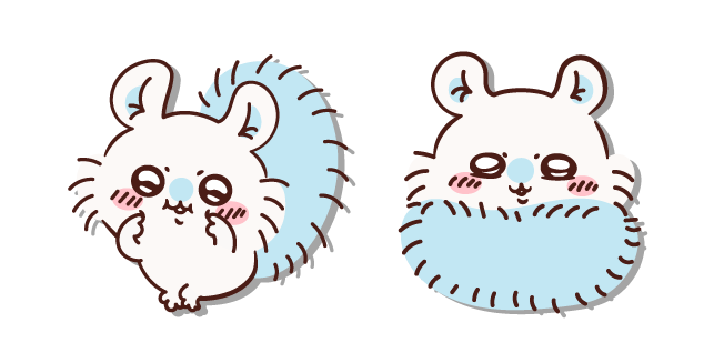 Kawaii Chiikawa Momonga Descarado Cursor