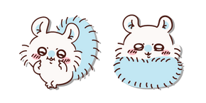 Kawaii Chiikawa Momonga Descarado cursor