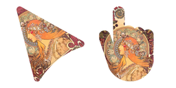 Art Zodiac d'Alphonse Mucha Curseur