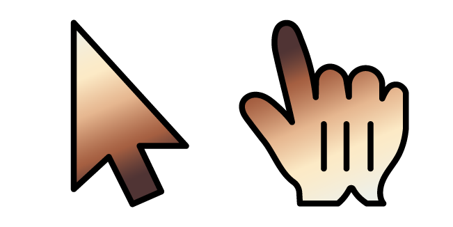 Cappuccino Gradient Cursor