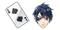 Twisted Wonderland Deuce Spade et Deux de Pique Curseur