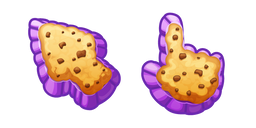 Matériaux Cupcake dans une Coupelle en Papier Violet Curseur