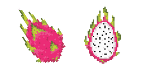 Sweet Dragon Fruit Pixel Cursor