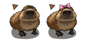 His Name Gort Capybara Meme Cursor