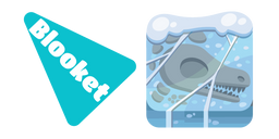 Blooket Fossile Gelé Curseur