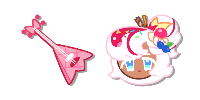 Cookie Run Parfait Cookie and her Guitar Cursor