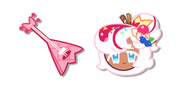 Cookie Run Parfait Cookie et sa Guitare Curseur