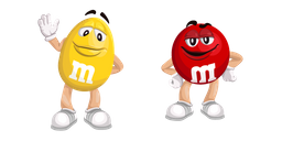 M&M's Red and Yellow Curseur