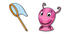 The Backyardigans Uniqua et son Épuisette à Papillons Curseur