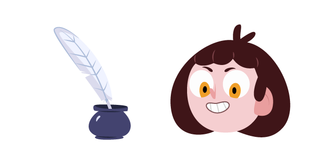 Camp Camp Preston Goodplay y su Set de Pluma y Tinta Cursor