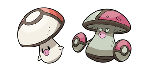 Pokemon Foongus et Amoonguss Curseur