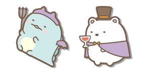San-X Tokage Devil and Shirokuma Vampire Cursor