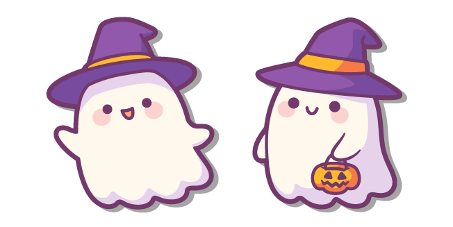 Cute Halloween Ghost Cursor