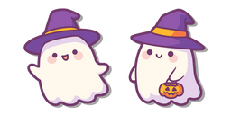 Mignon Fantôme d’Halloween Curseur