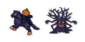 Terraria Cavalier Sans Tête et Bois Lugubre Curseur