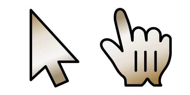 Brun Pastel Gradient Cursor