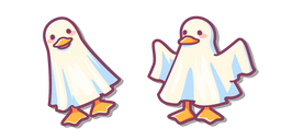 Cute Ghost Duck Cursor