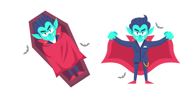 Vampiro Espeluznante Cursor