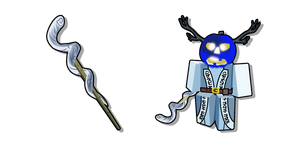 Roblox FORSAKEN Dusekkar and a Staff Cursor