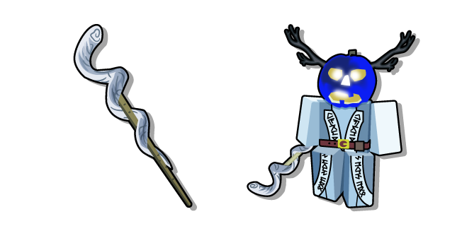 Roblox FORSAKEN Dusekkar and a Staff Cursor