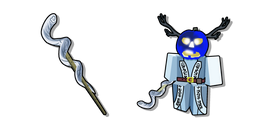 Roblox FORSAKEN Dusekkar and a Staff Cursor