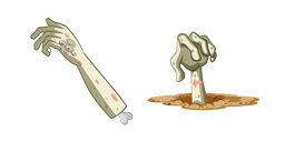 Halloween Zombie Arm Cursor