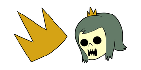 Курсор Adventure Time Skeleton Princess and a Crown