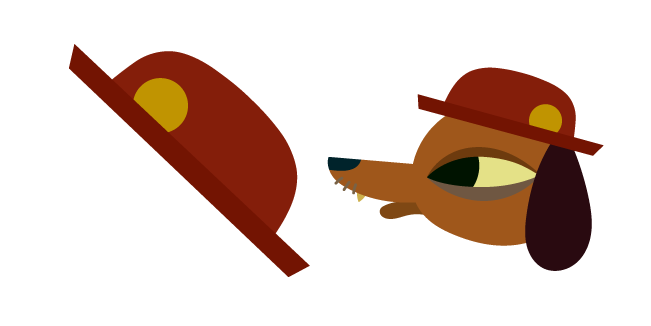 Night in the Woods Miss Rosa y su Sombrero Cursor