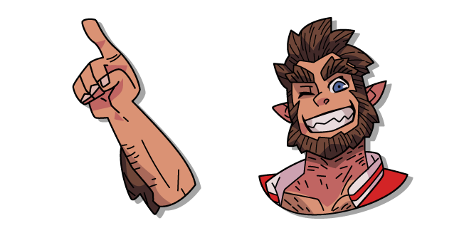 Monster Prom Scott Howl and his Hand Cursor