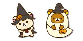 San-X Fantasma Rilakkuma y Brujita Korilakkuma cursor