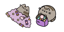 Pusheen y las Golosinas de Halloween cursor