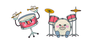 Mignonne Batterie Souriante Curseur