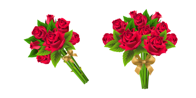Bouquet de Roses Rouges Cursor