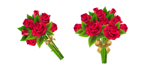 Bouquet de Roses Rouges Curseur