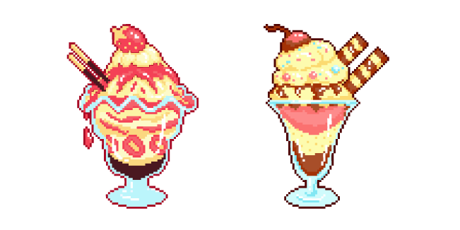 Parfaits Délicieux Pixel Cursor