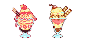 Parfaits Délicieux Pixel Curseur