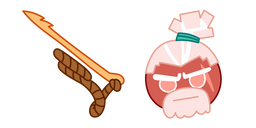 Cookie Run Salt Cookie et un Harpon Curseur